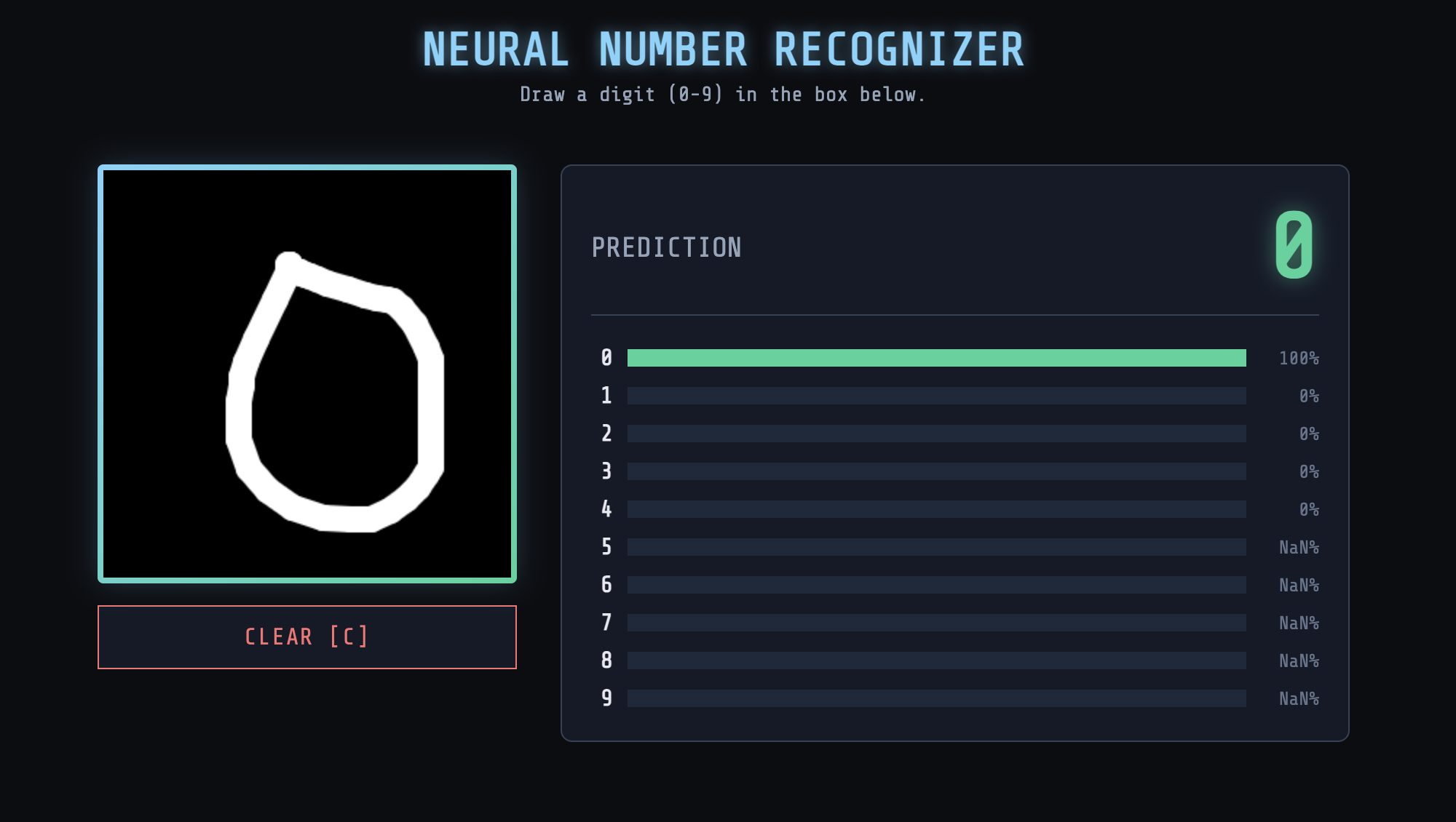 手書き数字認識のサムネ