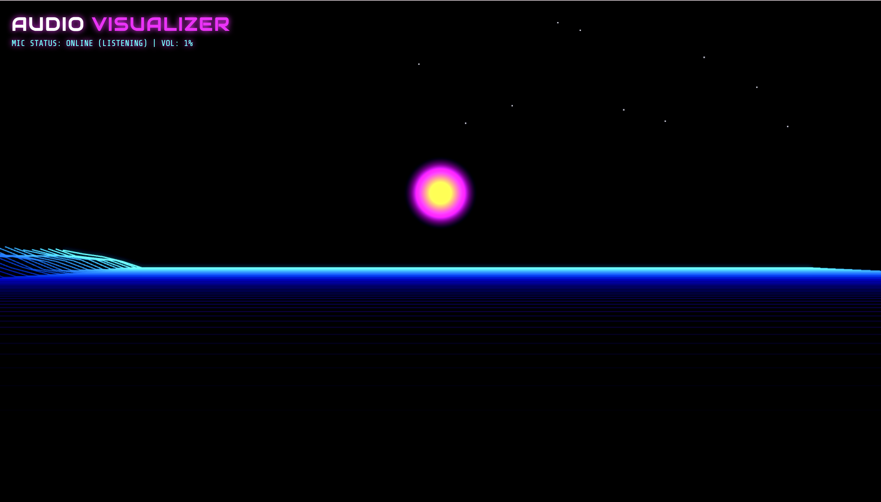 オーディオビジュアライザーのサムネ